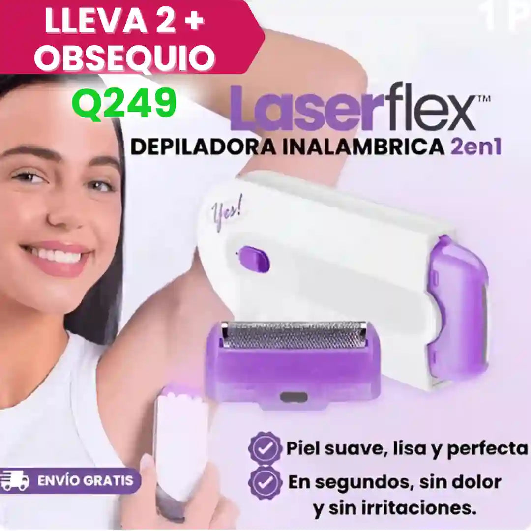 DEPILADORA CORPORAL RECARGABLE UNISEX