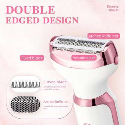 🎁 Afeitadora Eléctrica Comfort 4 en 1 para Mujer