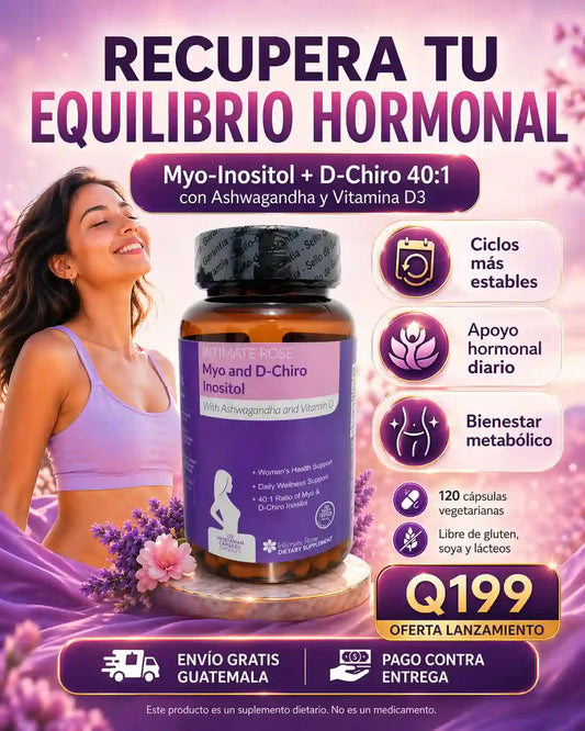 MYO INOSITOL INTIMATE ROSE X 120 CAPS ORIGINAL