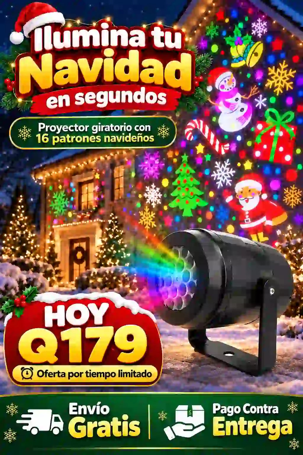PROYECTOR NAVIDEÑO