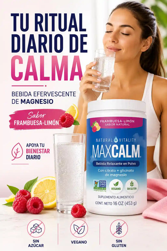 MAXCALM | Bebida efervescente de magnesio