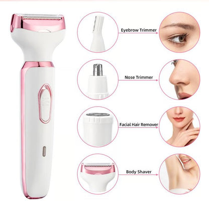 🎁 Afeitadora Eléctrica Comfort 4 en 1 para Mujer