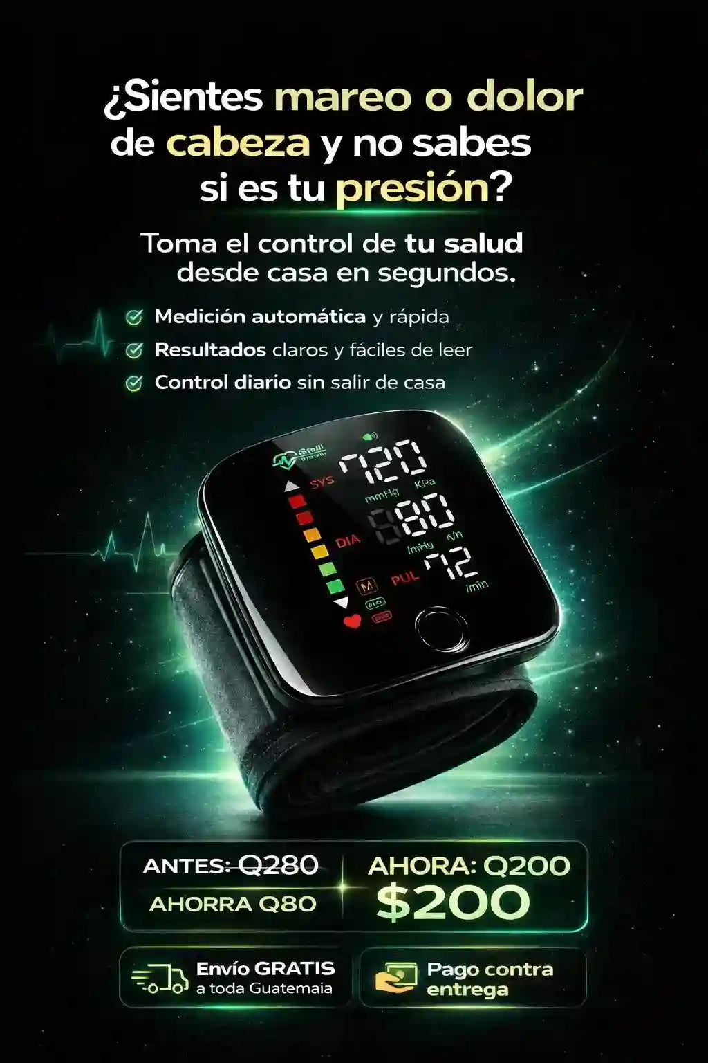 MONITOR DE PRESION DE MUÑECA